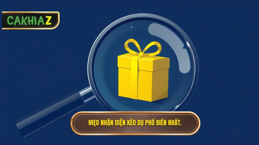 2. Các mẹo nhận diện kèo dụ phổ biến nhất hiện nay