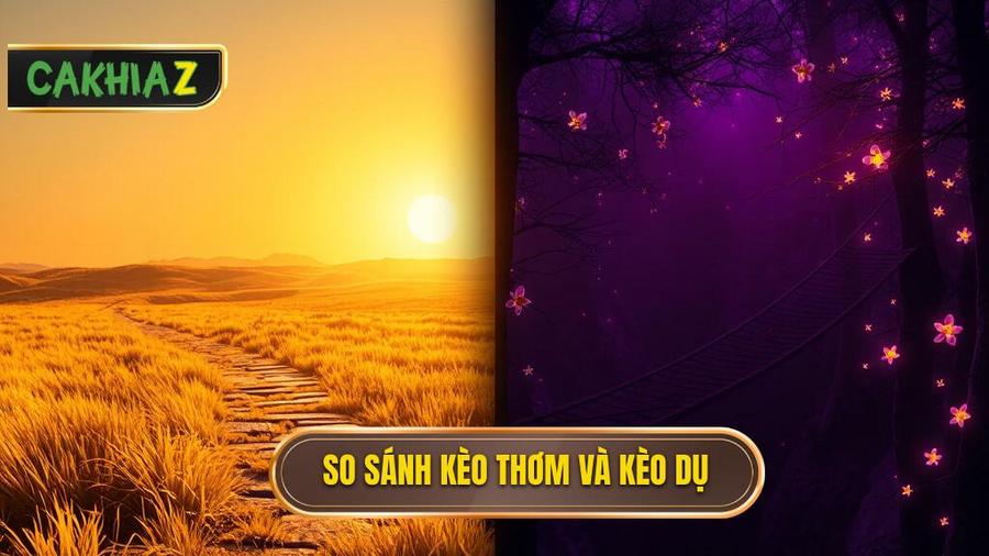 3. Bảng so sánh Kèo Thơm vs Kèo Dụ