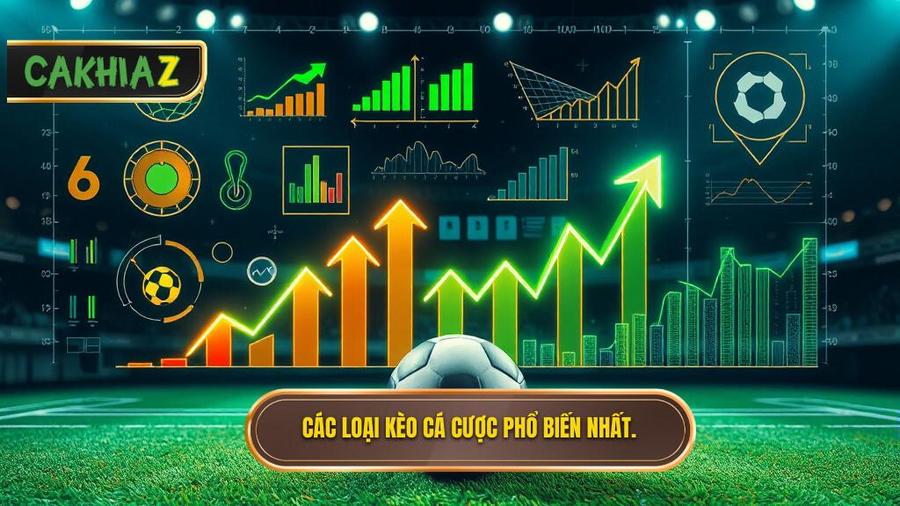 Các loại kèo phổ biến và cơ hội chiến thắng