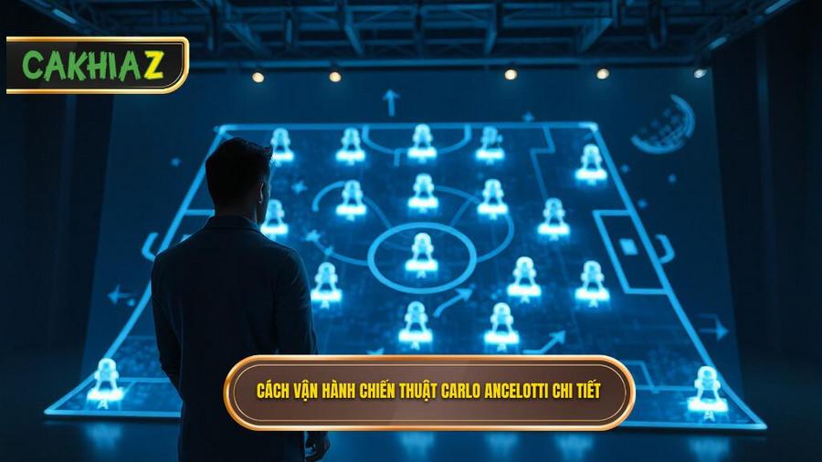 Phân tích chi tiết cách vận hành Chiến thuật Carlo Ancelotti
