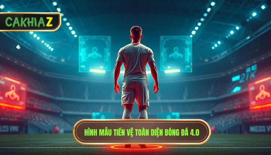 Hình mẫu tiền vệ toàn diện bóng đá 4.0