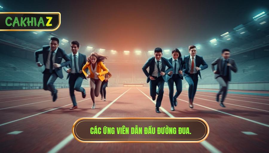 Các ứng viên dẫn đầu đường đua