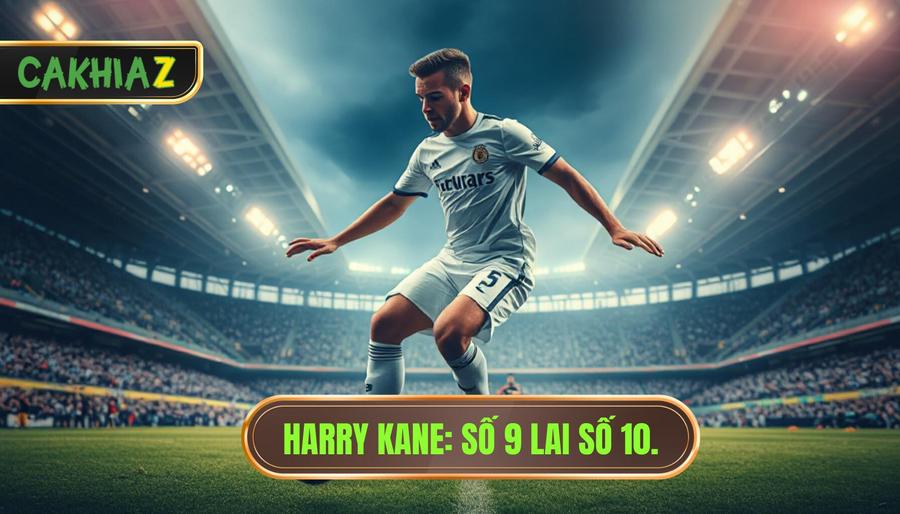 Harry Kane_ Số 9 lai số 10