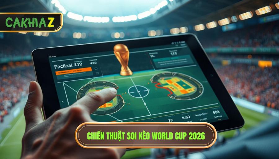 Chiến thuật soi kèo World Cup 2026: Góc nhìn chuyên gia