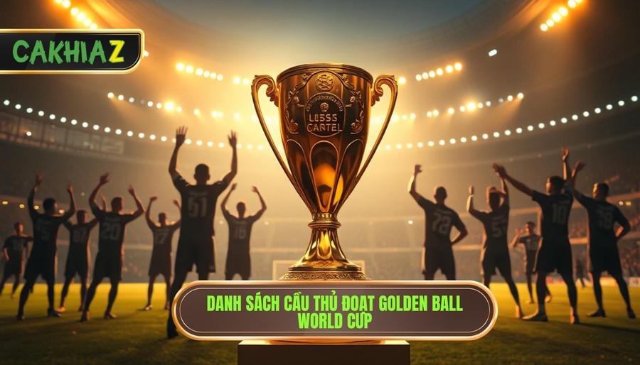 Bảng thống kê các cầu thủ đoạt Golden Ball qua các kỳ World Cup